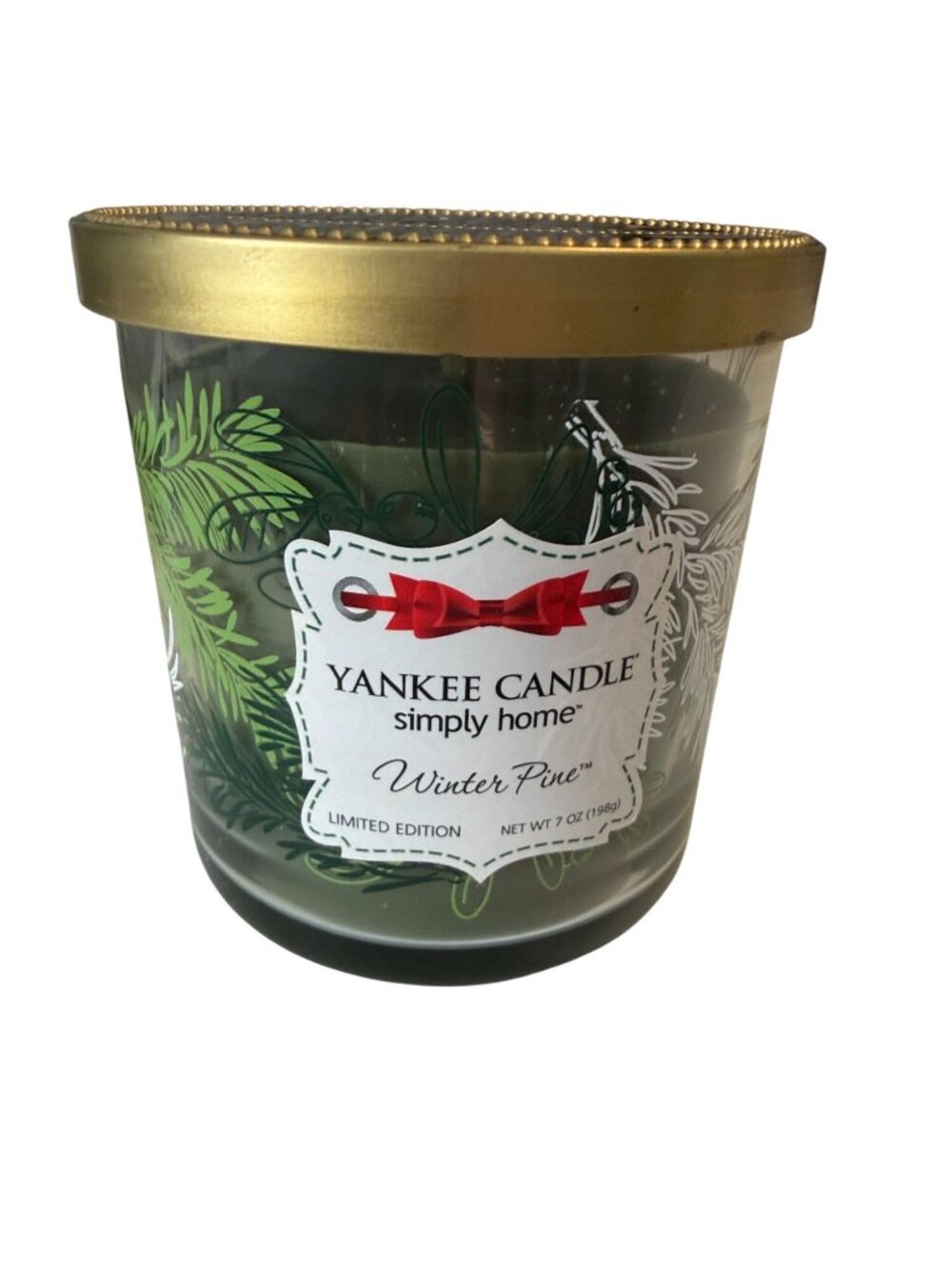 Yankee Candle Winter Pine Scent Limited Edition Candle 7 Ounces New